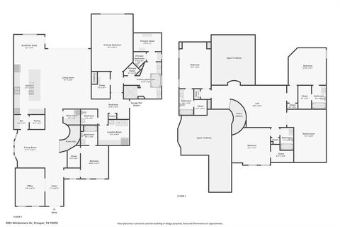 Tiny photo for 2091 Windomere Drive, Prosper, TX 75078 (MLS # 21100031)