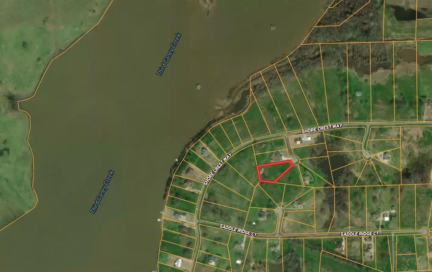 Build your dream home on this unimproved 1.3-acre lot located in the prestigious, gated Waters Edge Ranch community just minutes from downtown Athens. Surrounded by rolling hills, mature trees, and luxury homes, this spacious lot offers the perfect blend of privacy, natural beauty, and upscale living. Positioned on a quiet, private road within the subdivision, the lot provides ample space for custom construction, outdoor living, and future enhancements like a pool or garden. Whether you're planning a weekend escape or full-time residence, you'll appreciate the serenity and scenic setting of this master-planned, resort-style neighborhood. Community amenities include: A private 328-acre lake ideal for fishing, kayaking, and boating; Boat ramp, dock, and community pool with pavilion; RV and boat storage, walking trails, and abundant wildlife; Utilities are available at the road, and architectural guidelines ensure consistent property values and aesthetic appeal throughout the community. With quick access to schools, medical facilities, and local shops in Athens—and just 90 minutes from Dallas—this is your chance to create the lifestyle you've been dreaming of in one of East Texas' most sought-after gated communities. Don't miss this rare opportunity to own land in Waters Edge Ranch.