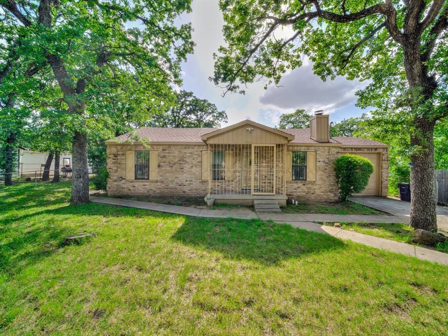 Charming 3-Bed, 2-Bath Home Full of Potential! Come see this spacious 3-bedroom, 2-bath home with over 2200 square feet of living space! The split-bedroom floor plan offers extra privacy and flexibility for any lifestyle. You'll love the main living room with a cozy fireplace—perfect for relaxing. There’s also a second living area with a bar and a second fireplace, giving you a great space for movie nights, games, or entertaining. The home could use a few updates, but it has so much character and is ready for your personal touch. Whether you want to make small changes or do a full makeover, this home is a great starting point. With solid bones and tons of charm, this is your chance to create something truly special. Don’t miss it—schedule your showing today!