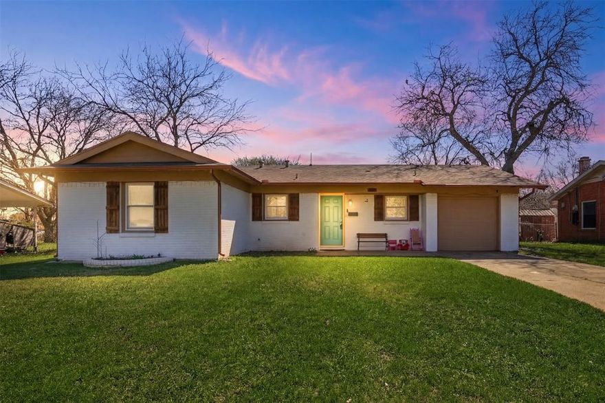 Welcome to this beautifully updated 4-bedroom, 2-bath home offering comfort & style. Fresh interior paint creates a bright, inviting atmosphere throughout, complemented by durable LVP flooring and an open-concept layout perfect for everyday living and entertaining. The updated kitchen features granite countertops, stainless steel appliances, and Shaker-style cabinetry, providing both functionality and modern appeal. The spacious dining area easily accommodates a full-size table, making it ideal for gatherings. The primary suite includes an updated bathroom for a relaxing retreat.Step outside to a generously sized backyard with plenty of space for entertaining, play, or future customization. Located just a street away from the community center and within walking distance to the park, this home offers easy access to fantastic neighborhood amenities including a walking trail, playground, covered pavilion, basketball courts, and tennis courts.