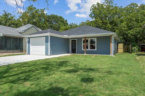 A home in Sherman