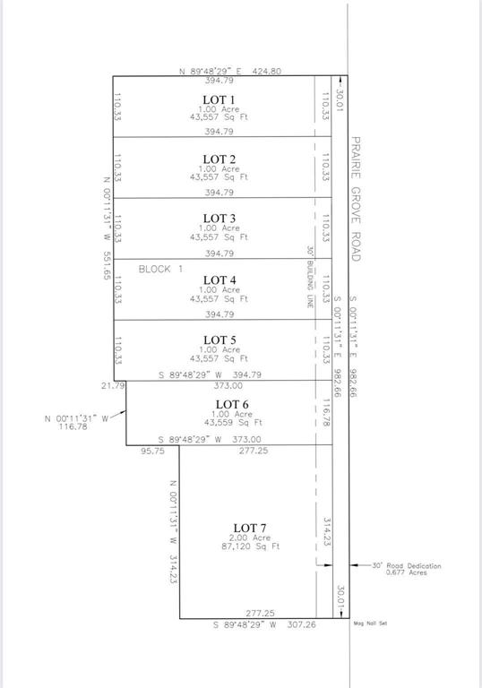 Lot 2 Prairie Grove Road