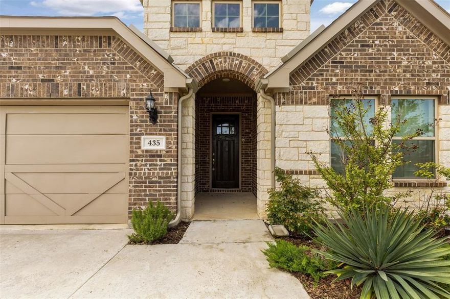 Seller concession of $5,000 towards buyer closing costs! This 2021 like-new Brightland Juniper Series home has been lovingly cared for and is ready for a new family! 435 Letara Vista is sandwiched between Haslet Elementary and Worthington Middle School and lies caddy-corner to the community pool and playground. The location of this home is ideal for those wanting to take advantage of all LeTara has to offer. With a well-thought out open floor plan, this spacious 5 bedroom, 3 full bath, single-level home allows for ample entertainment space in the eat-in kitchen and yet affords privacy in the tucked away bedrooms. The 5th bedroom can conveniently be used as an office, flex space, or closed off for more privacy. Easily access primary highways to major businesses, attractions such as the Motor Speedway, Alliance Airport and, Buc-ees and the new HMart Shopping Center--which may be reason enough to move in!