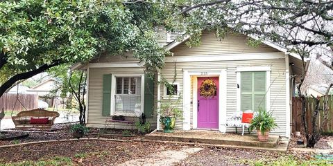 A home in Cleburne