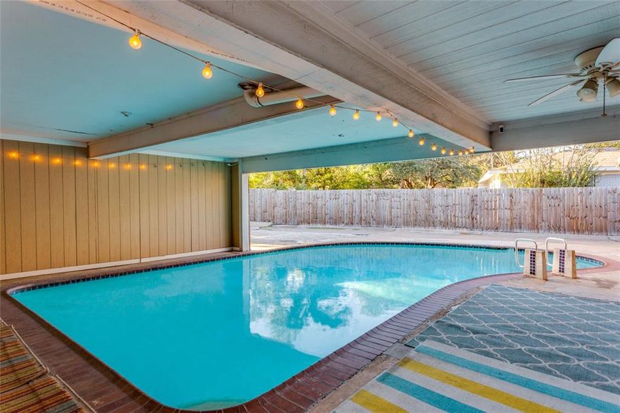 SELLERS OFFERING $5,000 TOWARDS BUYER'S CLOSING COSTS!! Welcome to this charming home located in sought-after Wedgwood, Fort Worth. Fantastic opportunity for a first-time home buyer, investor, short-term rental or if you are downsizing! Well-maintained and offers three spacious bedrooms, two full bathrooms, and nearly 1,700 square feet of inviting living space. The home features an updated kitchen with modern finishes, perfect for both everyday living and entertaining. Step outside to enjoy an oversized lot complete with a sparkling pool and covered patio, perfect for relaxing or entertainment. Additional highlights include spacious carport parking with a gated driveway for privacy and security, plus extra space in the back for additional parking or a boat! Recent improvements add exceptional value and peace of mind — the roof was replaced in October 2025 with a Class 3 roof, new gutters, the AC unit was replaced three years ago, and the water heater was recently replaced. Nestled in an engaging neighborhood known for its strong sense of community, Wedgwood hosts a variety of events and activities throughout the year — a perfect place to put down roots and feel at home. Conveniently located near major highways, dining, grocery and shopping.