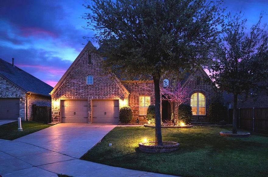 Immaculate single-story home nestled in the highly sought-after North Fort Worth community! This stunning 4-bedroom, 4-bath home offers a thoughtfully designed open floor plan perfect for both everyday living and entertaining. The spacious kitchen features a large island, ideal for gathering, meal prep, and hosting guests, all flowing seamlessly into the main living areas.
Enjoy elegant gatherings in the formal dining room, or relax and unwind in the expansive game room. A dedicated office provides the perfect space for working from home or managing daily tasks.
Step outside to your private backyard oasis, complete with a sparkling pool and lush landscaping that creates a serene and inviting atmosphere.
With a 3-car garage, ample storage, and impeccable attention to detail throughout, this home truly has it all. Don’t miss the opportunity to own a beautifully maintained home in one of North Fort Worth’s most desirable communities!