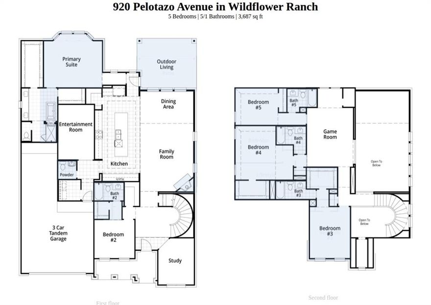 Highland Homes, an A+ Texas home builder known for quality materials and workmanship and the best customer service in the business.This home is in the sought after Master-Planned Community of Wildflower Ranch.WFR features a lazy river with snack shack,multiple playgrounds, miles of walking trails and onsite Perrin elementary school.The new South Amenity Center includes pool,community building where the lifestyle coordinator can be found,event lawn and pavilion.Easy access to HWY 114, I-35W, just 30-minutes to Downtown Ft Worth and 30-minutes to DFW airport.  WFR is also minutes from the new Dallas Stars Multisport complex which is under construction and anticipated for late fall 2026. This home features open concept living and showcases trendy colors and materials.