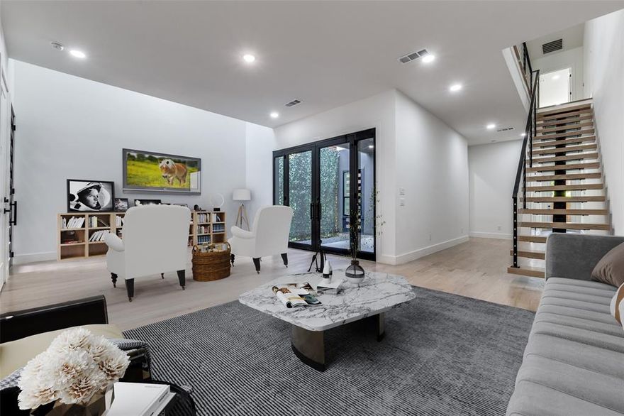 Welcome to luxury living in one of Dallas’s most vibrant and rapidly growing neighborhoods. This brand-new, high-end modern residence at 1521 N Haskell Avenue perfectly blends sleek design, sophisticated finishes, and exceptional craftsmanship.
From the moment you step inside, you’ll be captivated by the soaring ceilings, open concept layout  and an abundance of natural light that highlights the clean architectural lines and premium materials throughout. The gourmet kitchen features top-of-the-line stainless steel appliances, quartz countertops, custom cabinetry, walk in closets, spa-inspired bathrooms to the expansive primary bedroom, spacious island ideal for entertaining, spacious living room seamlessly connecting to the dining and kitchen area, creating a sense of flow and vastness.

Step outside to your private outdoor space attached to the living area, perfect for morning coffee or evening gathering, with an outdoor barbecue gas hookup and contemporary styled glass garage door that gives a sleek look to the house.

 Smart home technology , energy-efficient systems, and high-end fixtures add to the convenience and style.

With easy access to Uptown, Downtown, Deep Ellum, and Lower Greenville, this home offers both a serene retreat and a prime urban lifestyle.

Don’t miss the opportunity to own this statement property in one of Dallas's most desirable locations!