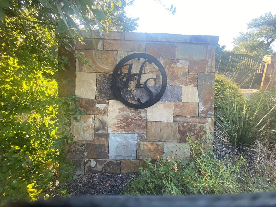 This 1 acre property is on the left, south side, of the street in this hidden gem of a gated subdivision. This lot is in the Parker County SUD that includes a water tap through the Parker County SUD.  This lot boasts heavy woods and has many possibilities in building the home etc. of your dreams.  It has easy access to I-20 to reach anywhere in the Metroplex at ease.  This growing gated subdivision enjoys a more private neighborhood than surrounding areas with larger lots. Check out the contour map attached for viewing so the builder can assess what are the best options for this lot.