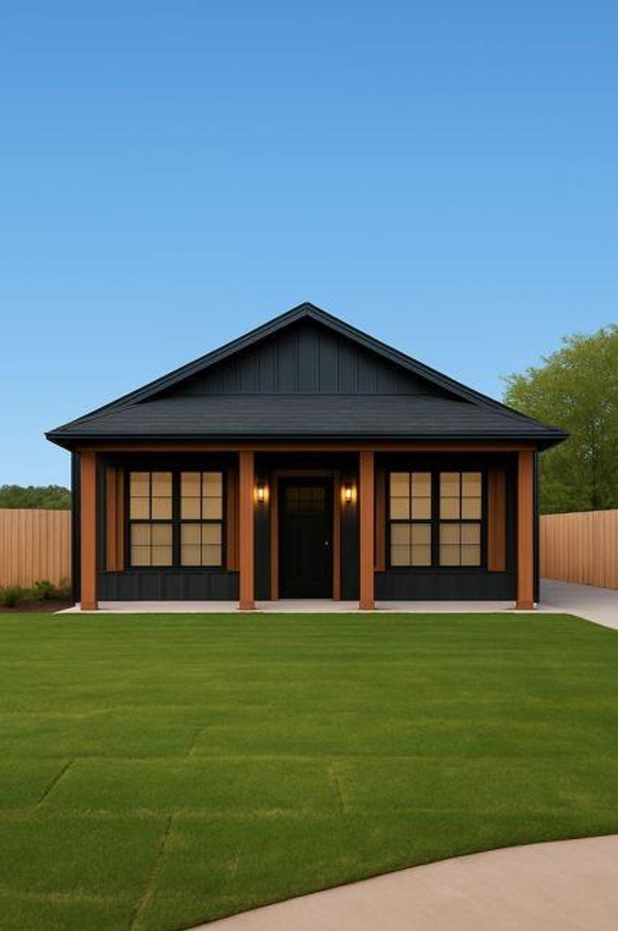 Welcome Home! This stunning new build is everything you’ve been searching for—where comfort, quality, and charm come together in the heart of small-town Texas. Whether you’re starting a family, looking to downsize, or simply craving the peace of country living, this home offers the perfect blend of style and practicality. Step inside to discover beautifully crafted custom cabinetry, richly stained finishes, and gleaming granite countertops that infuse every space with warmth and sophistication. The thoughtful open layout invites gatherings with friends and family, while every detail reflects quality craftsmanship and timeless design. Outside, you’ll enjoy manicured landscaping with a professionally installed sprinkler system to keep your lawn and flower beds lush year-round. A 10’ x 16’ storage building in the backyard adds extra convenience and versatility—perfect for tools, hobbies, or seasonal décor. Come experience small-town living at its finest—modern comfort with a touch of Texas charm!