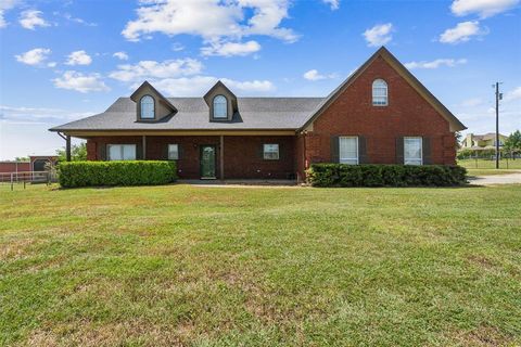 A home in Cleburne