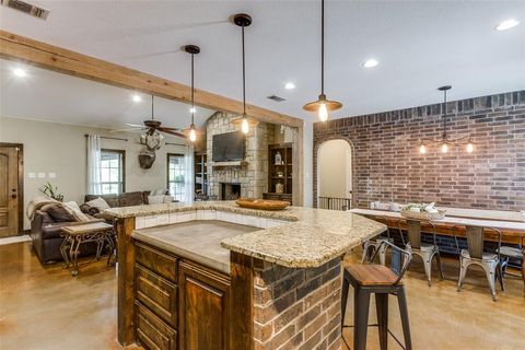 A home in Weatherford