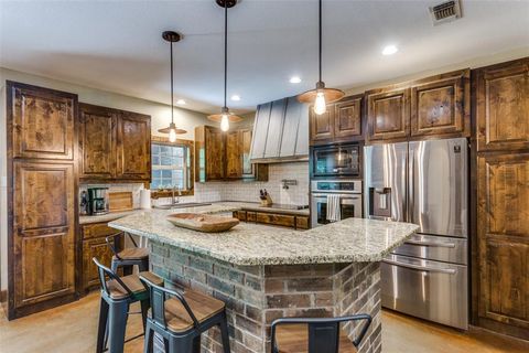 A home in Weatherford