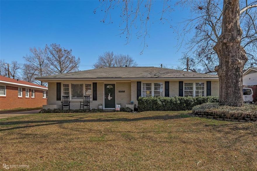 Welcome to this well-kept 3-bedroom, 1-bath home in Broadmoor Terrace, where convenience meets comfort. You’ll love the inviting curb appeal accented by elegant soffit lighting surrounding the home with smart controls and the beautifully maintained exterior.

Inside, the spacious layout features a large laundry room for added functionality, original hardwood flooring, fresh paint, and simply safe home security system just to name a few features. The garage is fully finished with electricity, paneling, as well as a new garage door and an AC window unit, making it perfect for a workshop, hobby space, or extra storage.

Step out back to your own private retreat: a private fenced yard complete with a stone fire pit, ideal for entertaining or enjoying quiet evenings, as well as an additional covered patio area perfect for hanging out and watching your favorite game on TV. 

This home offers a great location close to shopping, dining, and schools. Move-in ready and full of charm, it’s the perfect place to call home!