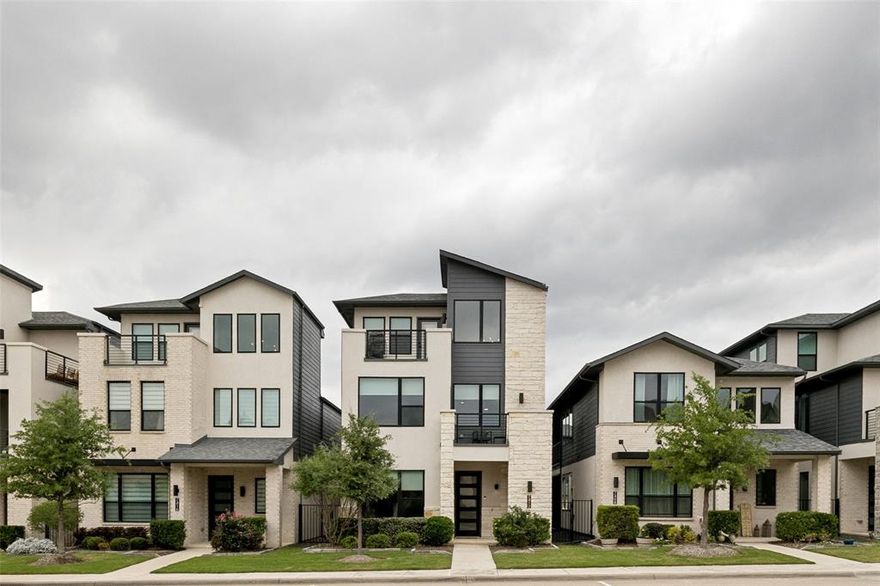 Elevated, modern living in the heart of McKinney. This beautifully designed residence blends clean architectural lines with warm, inviting finishes, creating a space that feels both sophisticated and effortlessly livable. From the moment you step inside, natural light pours through the open-concept layout, highlighting wide-plank wood floors and a seamless flow between living, dining, and kitchen spaces.

At the center of the home, the chef-inspired kitchen is a true showpiece—featuring crisp white cabinetry, sleek countertops, high-end appliances, and an oversized island designed for gathering. Whether it’s slow mornings with coffee or hosting friends and family, this space was made to be lived in. The living area offers a cozy yet refined atmosphere, while sliding glass doors open to a covered patio, extending your living space outdoors for relaxed evenings and effortless entertaining.

Upstairs, a versatile second living area provides the perfect flex space—ideal for adapting to your lifestyle. The primary suite is a calming escape, filled with natural light and complete with dual vanities and a spa-like walk-in shower designed for everyday comfort. Secondary bedrooms are thoughtfully designed with warmth and flexibility in mind, offering space for guests or personalized use.

Ideally positioned with quick access to Sam Rayburn Hwy 121 and the Dallas North Tollway, and just minutes from Frisco, Allen, and Plano. Enjoy premier shopping, dining, and entertainment, with Lifetime Fitness nearby and close proximity to TPC Craig Ranch. Located within acclaimed Allen ISD.

Luxury, location, and lifestyle—perfectly aligned.