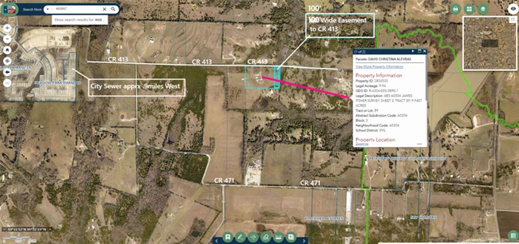 ABS A0304 JAMES FISHER SURVEY, SHEET 3, TRACT 89 - Land