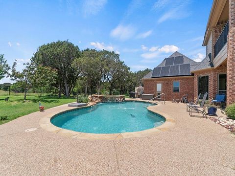 A home in Cleburne