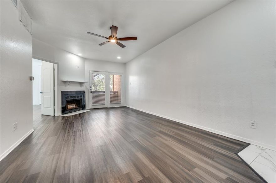 Welcome to 5550 Spring Valley Road Unit E22, a beautifully updated 2-bedroom, 2-bath condo in a gated North Dallas community just minutes from the Galleria. This 1,012 sq ft residence offers a bright, open layout with modern updates throughout, including an updated kitchen, refreshed bathrooms, and stylish new flooring. Additional flex room could be used as an office, storage, nursery etc. 

Enjoy the rare bonus of two private balconies, perfect for morning coffee or evening relaxation. The spacious living area flows seamlessly into the dining and kitchen spaces, making the home feel both comfortable and functional.

Residents enjoy access to the community pool and secure gated entry, while the prime location provides quick access to shopping, dining, and major highways.

Whether you're looking for a primary residence, a lock-and-leave lifestyle, or a fantastic short-term or long-term rental investment opportunity, this condo offers exceptional value in a highly convenient Dallas location.