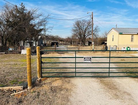 A home in Cleburne