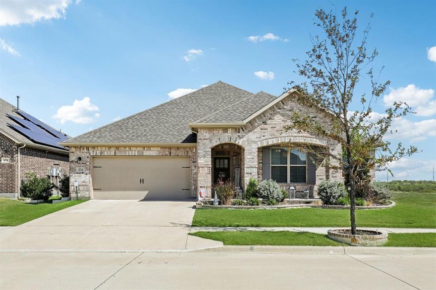 Welcome to this beautifully updated home located in the desirable Goodland master-planned community within the highly acclaimed Midlothian ISD. Pride of ownership shines throughout, with extensive upgrades and thoughtful details that set this home apart. Featuring four bedrooms, two and a half bathrooms, and an open-concept design, this home offers both functionality and style. The spacious kitchen overlooks the main living area, creating an inviting space ideal for family gatherings and entertaining. The fourth bedroom is currently utilized as a private home office, offering flexibility for today’s lifestyle. A separate media room, presently used as a playroom, serves as a versatile space that could easily transform into a formal living area or a dedicated home theater. A hidden 130 sq. ft. “man cave” adds an exciting bonus space perfect for hobbies, gaming, or personal retreat. The Goodland community (formerly Prairie Ridge) offers a vibrant and family-friendly environment, complete with resort-style pools, splash pads, playgrounds, a dog park, fishing pond, and over 15 miles of scenic walking and biking trails. Future additions include a clubhouse, sport courts, and expanded green spaces, further enhancing the neighborhood’s appeal. Conveniently situated near major highways, shopping, and dining, this home combines modern comfort with community living in one of Ellis County’s most sought-after developments.