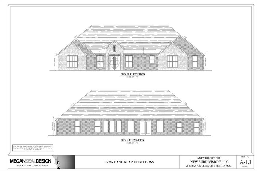 Experience refined living in this exceptional new construction home located in the sought-after Oak Creek Subdivision. Spanning over 2,600 square feet, this 4-bedroom, 2.5-bath residence blends timeless design with modern sophistication, with an anticipated completion of May 31, 2026.
The heart of the home showcases a grand family room with vaulted ceilings, exposed stained beams, and a dramatic floor-to-ceiling stone ventless fireplace. Designed for both everyday living and entertaining, the open-concept layout flows effortlessly into a chef-inspired kitchen featuring a gas range, separate electric oven, stainless appliances, an expansive island, solid surface countertops, walk-in pantry, and custom cabinetry, including elegant glass-front accents.
The private primary suite offers a serene retreat with a box ceiling and a spa-like bath complete with dual vanities, soaking tub, oversized walk-in shower, water closet, and generous walk-in closet. Three additional guest bedrooms share a well-appointed bath with double vanity.
Thoughtful details include black fixtures throughout, wood flooring in the primary suite, carpeted guest rooms, a functional laundry room with mud space, and abundant storage.
Step outside to enjoy a spacious screened-in porch and extended deck overlooking tranquil wooded views—ideal for relaxing or entertaining.
Additional highlights include a two-car garage and potential owner financing.
Mandatory membership to Tyler Athletic Club. Buyer to independently verify HOA dues, club fees, and available amenities.