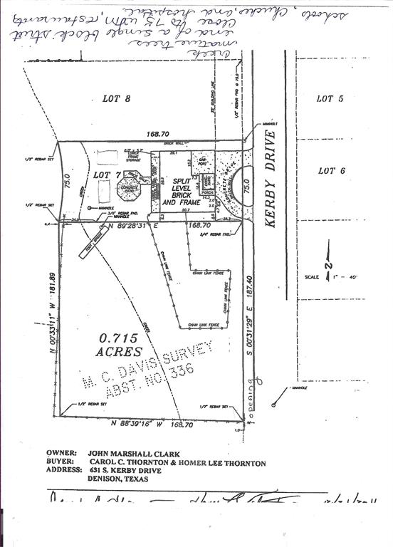 G-0336 DAVIS M C A-G0336 - Land