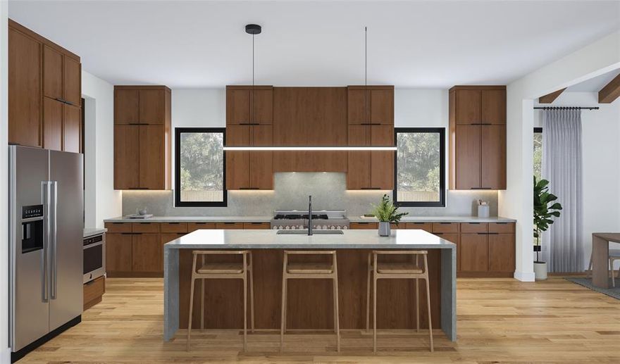 MLS# 21020163 - Built by Homebound - Jan 2026 completion! ~ Introducing The Mason - Homebound's latest floor plan in Dallas! Located in the desirable Midway Hollow neighborhood, the Mason wrapped in our new Scandinavian Contemporary design package, offers smart design with a prep kitchen for added convenience, a covered patio for outdoor living, a versatile flex room and 3-car garage.  The open concept kitchen featuring Jenn Air appliances, quartz counter tops and premium cabinets, opens beautifully to the great room with gas fireplace and formal dining room. The spacious primary suite with a soaking tub, three additional bedrooms, and 3.5 baths provide ample space. With an extended garage, everyday entry, and large laundry room, The Mason is perfect for stylish, organized living. The Scandinavian Contemporary elevation blends clean lines, vertical siding, and warm tones for a modern yet cozy design. It’s perfect for those who value light-filled, functional living. Includes 1-2-6 Builder Warranty and 3 year complimentary home automation.