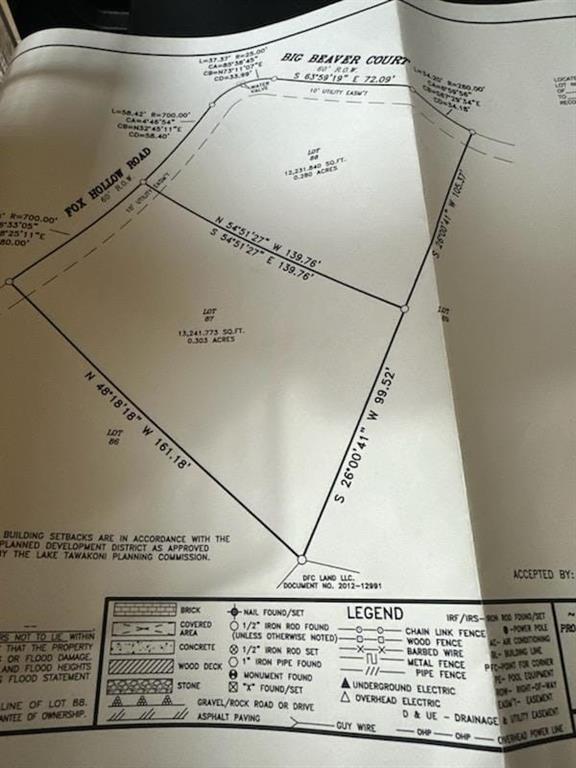 The Villages of Lone Oak Phase III - Land