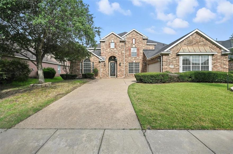 Luxurious 5-Bedroom Home with Pool in Prestigious Heritage Green – Frisco ISD!

Discover elegant living in the highly sought-after Heritage Green community of southwest Frisco. This beautifully updated 5-bedroom, 4-bathroom home offers over 3,800 square feet of well-appointed living space, perfectly blending luxury, function, and location.

Step inside to a spacious and flexible floorplan featuring two bedrooms conveniently located on the first floor. Enjoy recently remodeled bathrooms, including a spa-inspired primary suite featuring a luxurious jetted tub, dual vanities, and expansive walk-in closets. The updated gourmet kitchen is a chef’s dream, boasting granite countertops, a large island, breakfast bar, stainless appliances, and abundant cabinetry.

The oversized living areas are ideal for both everyday living and entertaining, filled with natural light and upgraded finishes throughout. A two-car garage offers added storage and convenience.

Outdoors, relax and unwind in your private backyard retreat featuring a sparkling pool and lush landscaping—perfect for hosting or enjoying quiet evenings. A brand-new roof and refreshed landscaping provide peace of mind and stunning curb appeal.

Residents of Heritage Green enjoy access to scenic parks, lakes, tennis courts, and the Lakes Tennis Academy, offering premier tennis programs, a fitness center, and a community pool just steps away.

Ideally situated near the Dallas North Tollway and Highway 121, this location provides quick access to shopping, dining, entertainment, and major employers. Zoned to top-rated Frisco ISD schools including Allen Elementary, Hunt Middle School, and Frisco High School.

Don't miss your chance to lease this exceptional property in one of Frisco’s premier neighborhoods. Schedule your private tour today!