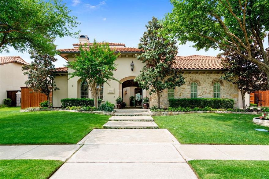 ** MULTIPLE OFFERS ~ BEST & FINAL DUE BY 7:00pm ON MONDAY, MAY 9TH** Rare & luxurious 4 bed, 6 bath home located in the Lakes of Las Colinas gated community, backing directly to Lake Carolyn.Walk through the enchanting courtyard to be transported to the ultimate living oasis.Upon entering this unique home, you are met with a custom Darling Homes floor plan perfect for entertaining, and newly renovated in 2021 with upgrades throughout.The chef's kitchen boasts gorgeous countertops, Viking Professional appliances including a 120 bottle wine fridge, and access to a butler's pantry.The open living, family, and dining rooms with stunning water views allow for the ultimate living and entertaining lifestyle.Retreat to the spacious primary bdrm set with its own water views&spa inspired bathroom.Upstairs also impresses with two sizeable bedrooms connected by Jack&Jill bath, media room,&secondary master bdrm with private full bath.