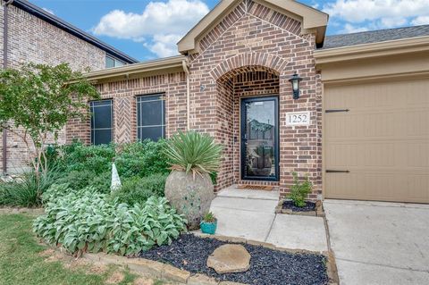 A home in Aubrey