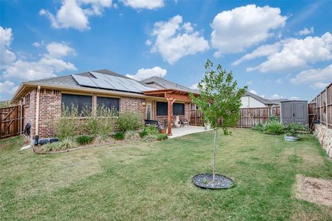 A home in Aubrey