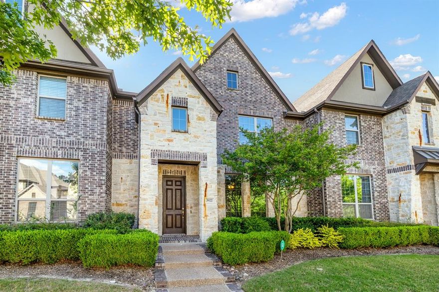 Offering the space and feel of a single-family home, this beautifully maintained residence stands apart from the other townhomes in the community. From the moment you arrive, the charming brick and stone façade and manicured landscaping create inviting curb appeal. Inside, rich hardwood floors, abundant natural light, and an open-concept layout make everyday living and entertaining effortless.
The spacious living area flows seamlessly into the kitchen, featuring granite countertops, stainless steel appliances, ample cabinetry, and a large island with bar seating. A dedicated dining space offers flexibility for both formal gatherings and casual meals.
Upstairs, the primary suite provides a private retreat with a generously sized bedroom and ensuite bath complete with dual vanities, oversized shower, and walk-in closet. Secondary bedrooms are well-sized and ideal for guests, family, or a home office.
Enjoy low-maintenance living with a cozy private patio, perfect for relaxing or grilling. 
Take advantage of all Viridian has to offer such as the Lake Club, Sailing Center, Viridian Elementary—within walking distance!, swimming pools, volleyball and tennis courts, jogging trails, multiple parks, and more! Located within minutes from restaurants, shopping centers, central highways, and more!