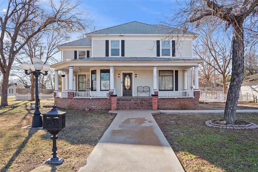 Classic Americana meets tasteful updates in this magnificent McGregor area home that has all of the heavy lifting done and is ready for your personalization!  ---  Constructed in 1920, the classic Four Square architecture features all of the hallmark charm you'd expect and hope to find: a gorgeous wrap around porch, original hardwood floors, columned and banistered entry, colonial trim, tall ceilings, HUGE rooms, multiple fireplaces, and so much more.  ---   The beneficiary of numerous recent updates totaling more than $80,000, the home's livability, practicality, and modern appeal have been significantly enhanced in the recent months with careful attention paid to restoring the home's former glory whilst adding just a bit of appeal from today's design language.  Offering four bedrooms, two bathrooms, a powder room, spacious foyer, and large living room and just more than 2,700 square feet across two floors, the home feels spacious, light and air.  ---   Outside, an additional back deck, shed, and detached garage line up neatly across the .4298 acre lot.  A wrap around backyard that's picture perfect for gardening or playing catch round out the exterior amenities.  ---  Up and coming, the McGregor area is poised to boom.  Houses like this at this price point will soon be the remembrance of yesteryear!  Don't let this opportunity pass you by!  Call or text today to see this stately McGregor manor in person!