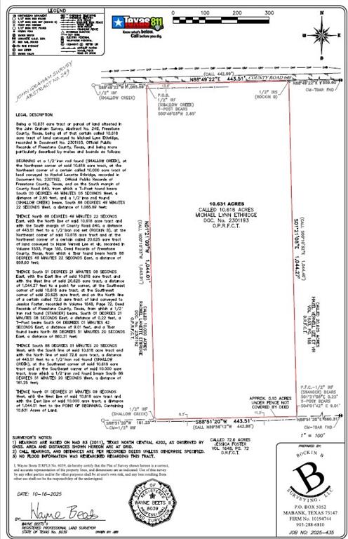 J Graham Surv - Land