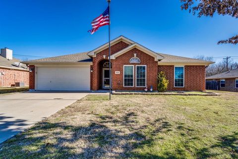 A home in Cleburne