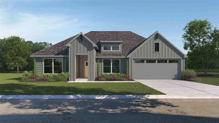 D.R. Horton America's Builder is now selling in the new phase at Sandstone Estates, in Granbury ISD! A fabulous new gated community offering captivating floorplans packed with a host of included features and high end finishes designed for every stage of life!! Stunning Single Story 4 bedroom Griffin Floorplan-Elevation F, with an estimated Fall completion. Open concept Living, Dining and large Chef's Kitchen in the heart of the Home with big Island, Granite Countertops, cabinet hardware, pendant lights, undercabinet lights, tiled backsplash, Stainless Steel Appliances, gas range, and walk-in Pantry. Spacious Living and large Primary Bedroom at the rear of the Home with Quartz Countertops, 5 foot oversized Shower and Walk-in Closet. Designer pkg including quartz Countertops in secondary bath, tiled Entry, Halls, Living, Dining and Wet areas plus Home is Connected Smart Home Technology. Covered back Patio, partial guttering, Garage Door Opener, 6 foot fenced Backyard, Landscaping pkg, Sprinkler System and more! Don't miss your chance to live in a luxurious gated community with a strong sense of community and convenient access to all that Granbury has to offer.