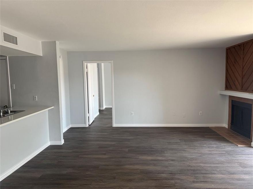 total updated 2-bedroom Condo, new bethroom, Woodburing fireplace refreshed kitchen recently installed granite. The property is ready to move in.