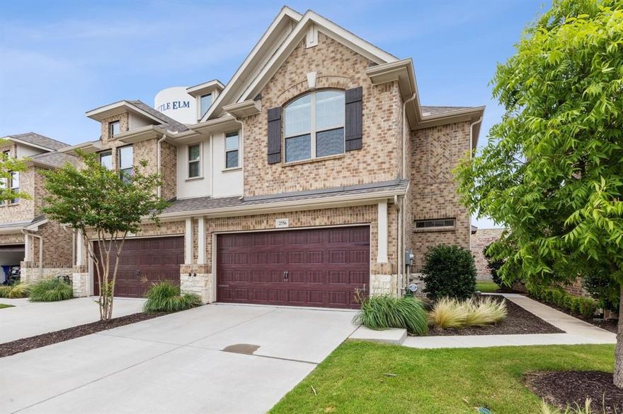 Beautifully maintained north-facing townhome in sought-after Sunset Place featuring 3 bedrooms, 3.5 baths, and a private fenced yard, located in Frisco ISD and offering effortless living with an open-concept layout, soaring ceilings, and abundant natural light; the chef’s kitchen includes a large island overlooking the living area, while glass doors open to a covered patio perfect for entertaining, and additional highlights include a spacious primary suite, 2-car garage with mudroom, and HOA-maintained exterior with lawn care, plus community amenities such as sitting areas and a dog park, all conveniently close to shopping, dining, and major highways including DNT, FM 423, and Hwy 380.