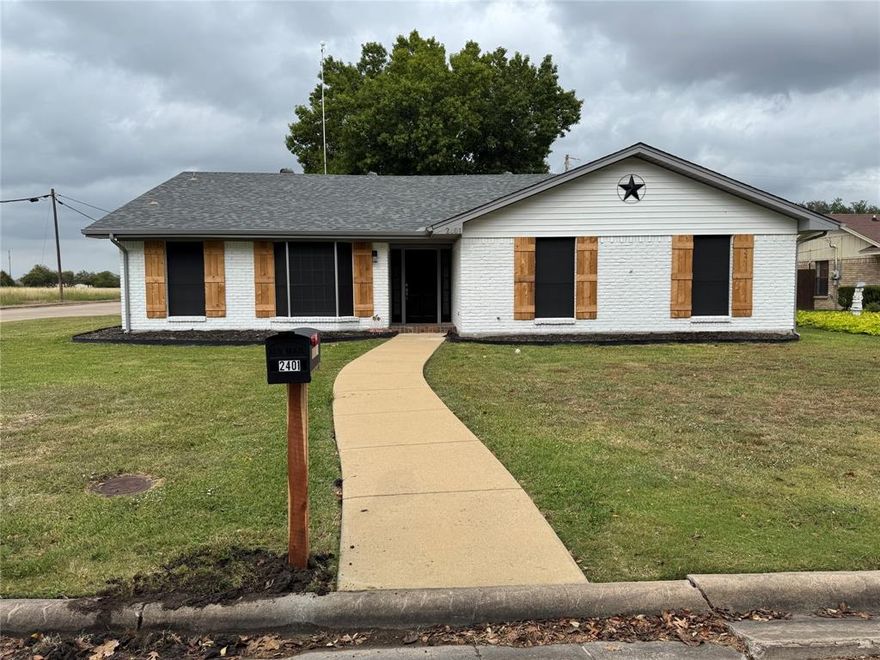 Welcome to your new home in beautiful Caddo Mills, Texas --- a warm and welcoming community known for its small-town charm, friendly neighbors, and top-rated schools.
This property has three bedrooms and two bathrooms, an office, a renovated garage that houses the fourth bedroom or game room, a spacious backyard and deck, as well as a storage shed with a loft and air conditioning.
This house has been renovated or updated, with new flooring, interior and exterior painting, and a few other upgrades.