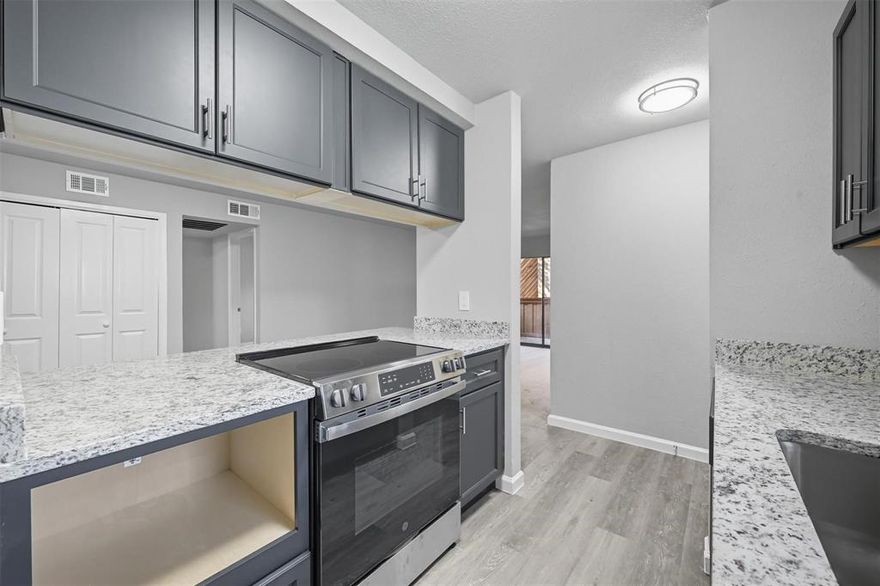 Ready to rent! Includes Full Size W.D. Tenant pays utilities. $500 deposit. $150 pet deposit .  2 pets max. $75 app fee for background and verification. 1 year lease or longer. Renter Insurance is required.

Welcome to this beautifully updated 3-bedroom, 2-bath condo located in the desirable Lake Highlands neighborhood! This home combines fresh modern finishes with comfort and convenience, offering a stylish retreat close to everything you need.
Step inside to find a bright, open living space with new flooring, fresh paint, and plenty of natural light. The kitchen features sleek gray cabinetry, granite countertops, and new stainless steel appliances—perfect for cooking and entertaining.
The spacious primary suite includes an updated private bath and generous closet space, while the two additional bedrooms are perfect for family, guests, or a home office. Both bathrooms feature modern fixtures and finishes for a clean, contemporary feel.
Enjoy your morning coffee or unwind in the evening on your private patio, offering the perfect spot for outdoor relaxation. Conveniently located near popular grocery stores, restaurants, and cafes, this condo provides easy access to major roads, parks, and all that Lake Highlands has to offer.