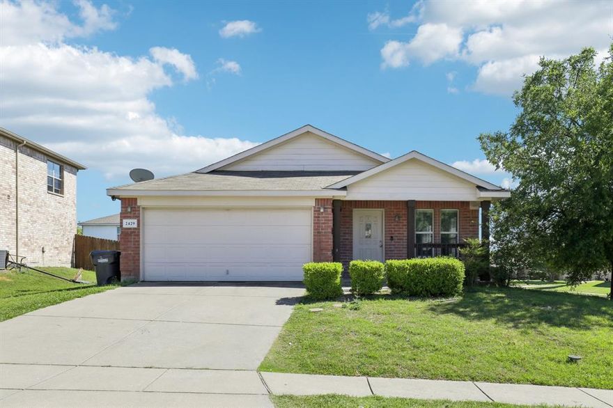 Huge price drop on this fabulous home! Come take a look at this pristine well kept home with a marvelous Corner-Lot! A true Gem in McKinney!

Step into style and comfort in this beautifully updated home on a spacious corner lot in sought-after McKinney. With a bright, open floor plan and recent upgrades including fresh paint and plush carpet (July 2023), this home is move-in ready and sure to impress. Rich ceramic tile floors flow throughout, offering warmth, durability, and low-maintenance appeal.

The kitchen is both functional and charming, featuring ample countertop space and a convenient center island—perfect for meal prep or casual dining. Whether you're cooking for one or entertaining a few, this space brings it all together effortlessly.

The primary offers a peaceful escape with natural light, a ceiling fan, and a roomy walk-in closet. Enjoy your morning coffee or unwind in the evening on the inviting front porch. With quick access to Highways 75, 380, and 121, plus highly-rated McKinney ISD schools, this home truly has it all.

Don’t miss your chance—schedule a tour today!