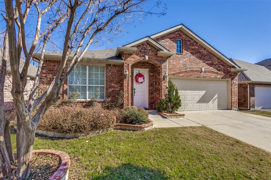 Welcome home! Fantastic well maintained single story home in Mckinney  with a spacious open floor plan. Major improvements include new luxury vinyl plank flooring in the study, dining room and 2 bedroom, a fully renovated primary bathroom and hallway bathroom, and an updated kitchen featuring new stone countertops, a new stove, microwave, and garbage disposal. Additional upgrades include freshly painted interiors, new blinds, and a replaced back door.The primary suite features a separate shower, garden tub, and walk-in closets. The garage has been painted and includes a garage sink and epoxy flooring. The HVAC system installed in 2021, a roof replaced in 2020, and a water heater replaced in 2020. Nice backyard with patio. Well maintained by the owner.