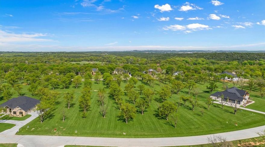 Vacant lot - come build Your Dream Home in the prestigious Pecan Plantation neighborhood, a premier master-planned community in Granbury Texas! Discover the perfect canvas for your custom home on this sprawling 1.5 acre lot nestled in the highly sought-after neighborhood of Pecan Plantation. Surrounded by majestic pecan trees and offering a tranquil setting, this expansive homesite provides the ideal blend of privacy and luxury living. Over an acre of land, ready for your new home! Enjoy access to two championship golf courses, pro shop, clubhouse, two private airstrips, restaurants, pools, activity center, archery range, campground, equestrian facilities, several parks, tennis courts, pickel ball, a marina, grocery store and more. On-site shopping, dining, medical facilities, 24-7 EMS and a vibrant social scene make everyday living effortless. Minutes from the Brazos River and Lake Granbury, perfect for boating, fishing, and outdoor adventures. 24-7 gated security ensures peace of mind in this prestigious neighborhood. Come see what Pecan Plantation has to offer and build the home you have always wanted!