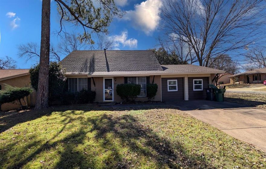 Rare 4-bedroom, 2-bath home on a quiet street with no HOA! This well-maintained property features updated bathrooms and refreshed kitchen countertops, offering a comfortable and functional layout. The dining area opens to a spacious backyard, perfect for family gatherings, outdoor entertaining, or creating a garden retreat. Conveniently located within walking distance to the elementary school, less than 5 minutes to the high school, and under 10 minutes to UTA, making this an excellent option for owner-occupants or rental investment near campus. Enjoy being close to shopping, dining, and major highways while still tucked away in a peaceful neighborhood. Strong rental appeal, great layout, and a hard-to-find no HOA location — don’t miss this opportunity. Schedule your showing today!