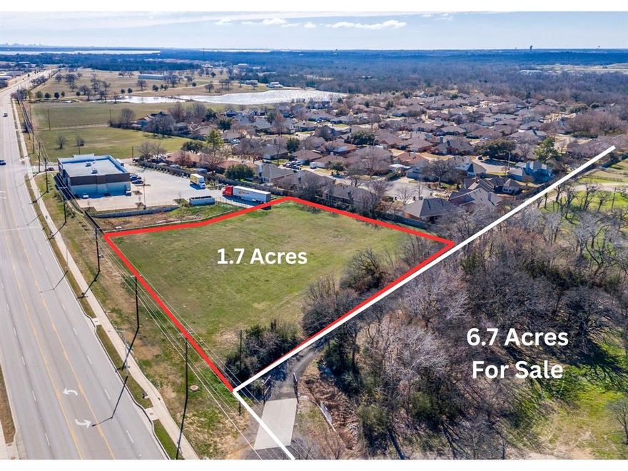 Prime opportunity to own 8.5 acres along E. McKinney Street in Denton, ideally situated within the city limits and surrounded by active residential and mixed-use development. This expansive property offers excellent visibility, easy access to major roadways, and proximity to key community amenities. With its strategic location near established neighborhoods, schools, and retail corridors, this tract is well-suited for a variety of potential uses—from multifamily or townhome communities to professional, educational, or small-scale commercial projects. A rare find in one of North Texas’s most dynamic growth corridors, this property provides both immediate functionality and exceptional long-term value.
