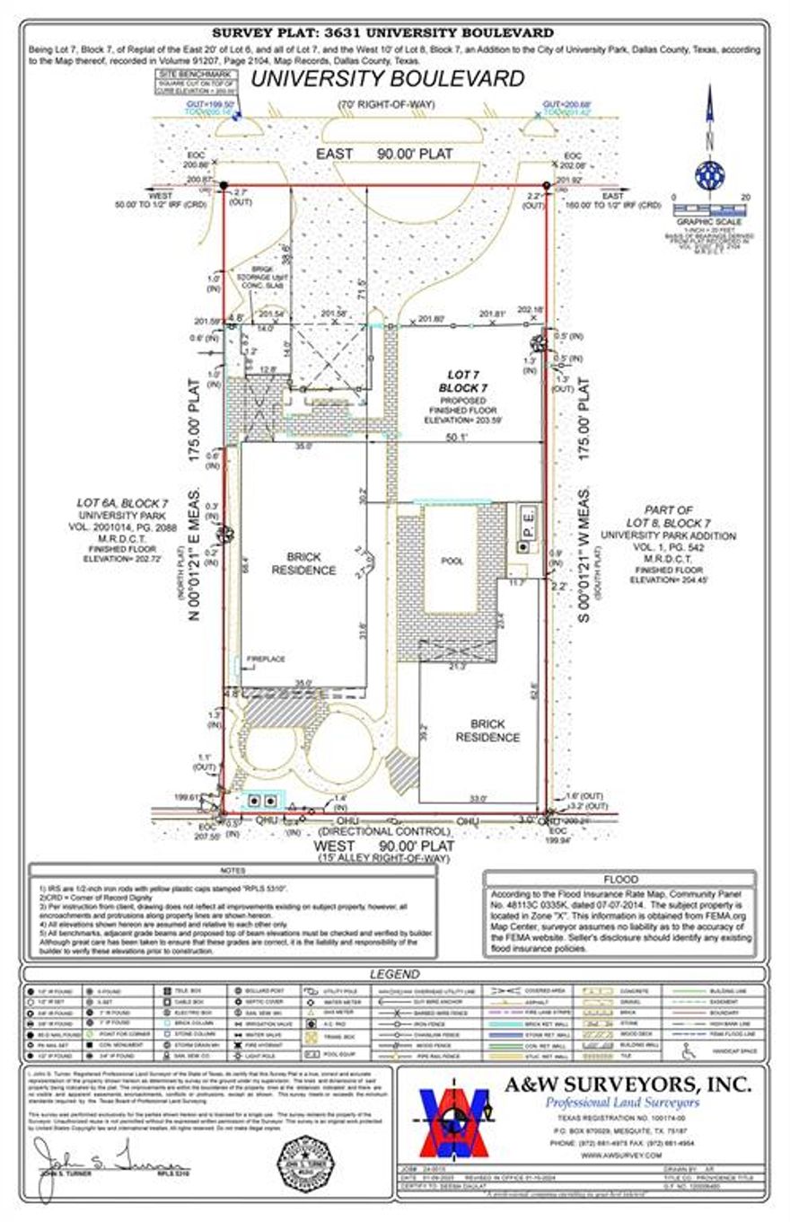 This location is a lovely tree-lined block in UP.   90' x 175' allows many options for Buyers to build:  3 car garage, porte-cochere, primary bed on first floor are a few ideas.    Just a few blocks to enjoy dining and shopping at Snider Plaza and area parks.    Value is in the land.  Home is occupied, please do not disturb owners.    Agent to meet to walk the lot.  Seller will need 60-day lease back