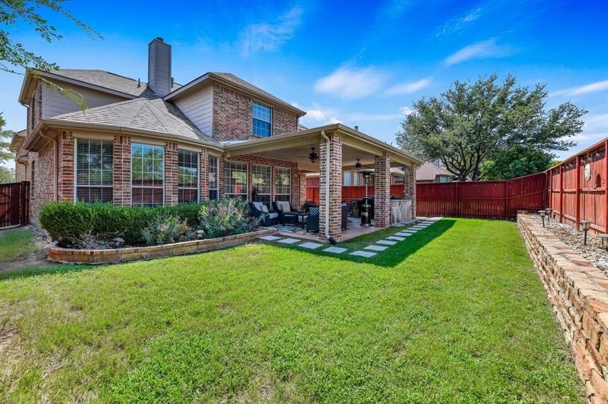 Gorgeous 4 Bedroom home located in the established Crescent community of Lantana. Featuring ample storage and a large island, the stylish kitchen flows through to the formal dining room. The private study with French door entry is ideal for working from home. The master retreat encourages relaxation. The generously proportioned interior flows effortlessly from the open-plan living space to the backyard with its spacious covered patio. Upstairs, you will find three spacious bedrooms, a gameroom, and a media room. With generous living space and stylish finishes, 1231 Golf Club Drive provides the perfect setting for relaxing and entertaining. Close proximity to neighborhood schools, pools, parks and Amenity Centers.