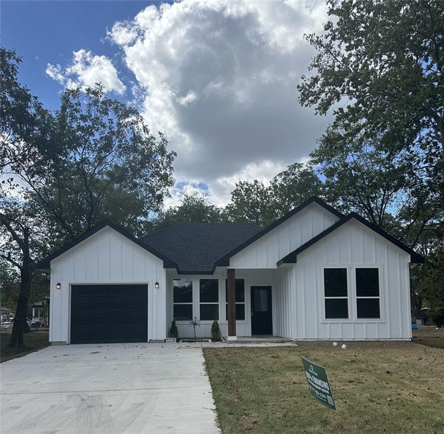 Welcome Home! Step into this beautifully designed home featuring an open and flowing layout, perfect for both everyday living and entertaining. The spacious kitchen, dining, and living areas blend seamlessly, creating a bright and inviting space with plenty of natural light. The private primary suite is a true retreat, complete with a large walk-in shower, dual vanities, and his-and-her walk-in closets for maximum comfort and storage. The split-bedroom layout offers added privacy, with secondary bedrooms thoughtfully positioned on the opposite side of the home. Enjoy the covered patio and outdoor living in the fully fenced backyard, ideal for pets, play, or relaxing evenings under the stars. This home combines style, functionality, and comfort—all in a brand-new build ready for you to make your own!