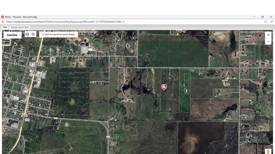 Ag Exempt. Level property with some trees. Easy to prep for construction. Minutes east of Preston Road.